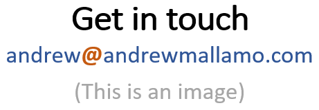 Contact email address for Andrew Mallamo